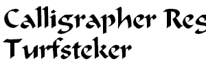 Calligrapher Regular